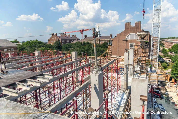 Southern Methodist University Rees-Jones Library Project Tops Out — A Milestone for Research on the Hilltop
