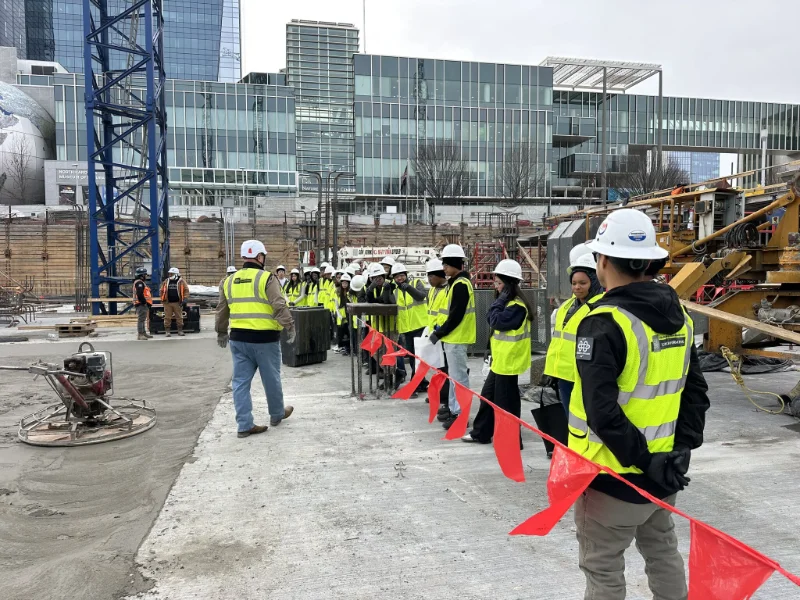 United Forming Hosts Jobsite Field Trip for Cummings High School Students