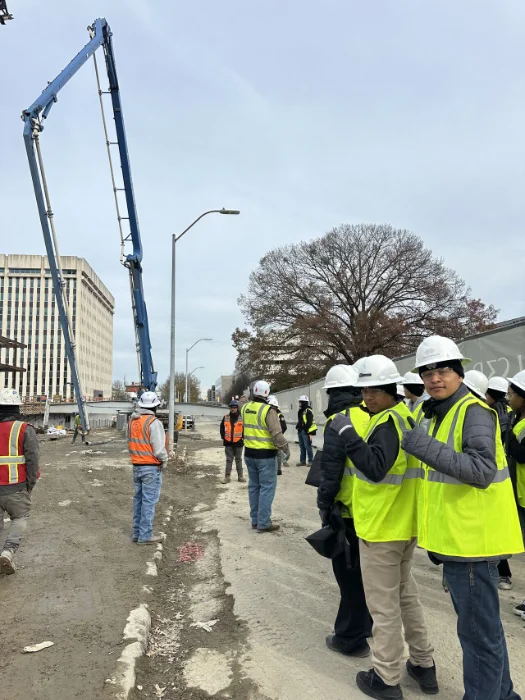 United Forming Hosts Jobsite Field Trip for Cummings High School Students